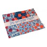 Dorit Judaica Challah Cover Orange Pomegranate Frames | Challah Covers