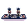 Armenian Design Shabbat Candlesticks wit... | Traditional Candlesticks