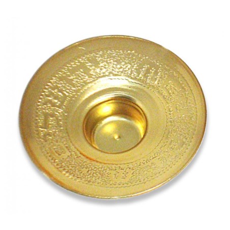 Candle Insert Brass Gold Color Decorative | Candle & Oil Inserts