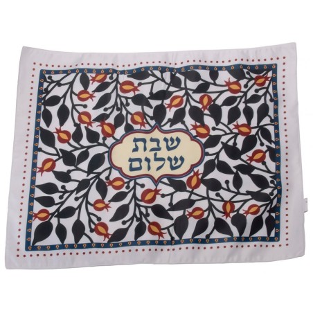 Dorit Judaica Challah Cover Pomegranate Design | Challah Covers
