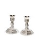 Filigree Decorative Silver Plated Shabbat Candlesti... | Gifts for Her