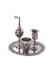 Silver Plated 4 Piece Havdalah Set Grape Design | Havdalah Sets