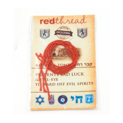 Five Red Thread Bracelets Against the Evil Eye from Israel | Blessings
