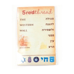 Five Red Thread Bracelets Against the Evil Eye from Israel | Blessings