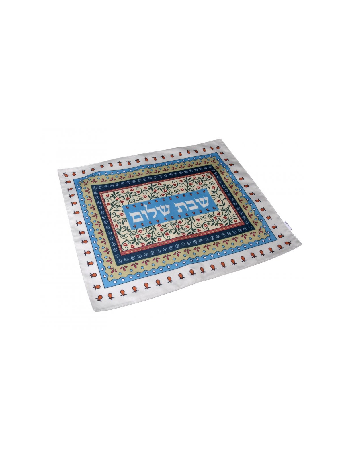 Dorit Judaica Colorful Pomegranate Challah Cover S... | Challah Covers