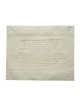 Faux Leather Challah Cover with Embossed Kiddush Text | Challah Covers