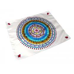 Dorit Judaica Circular Design Pomegranates Challah... | Challah Covers