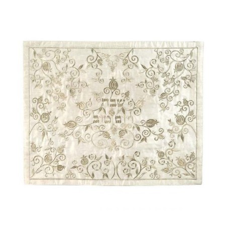 Yair Emanuel Embroidered Challah Cover Pomegranate... | Challah Covers