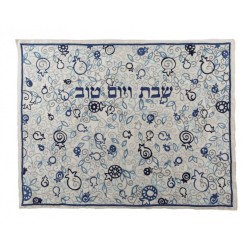 Yair Emanuel Embroidered Challah Cover Pomegranate... | Challah Covers