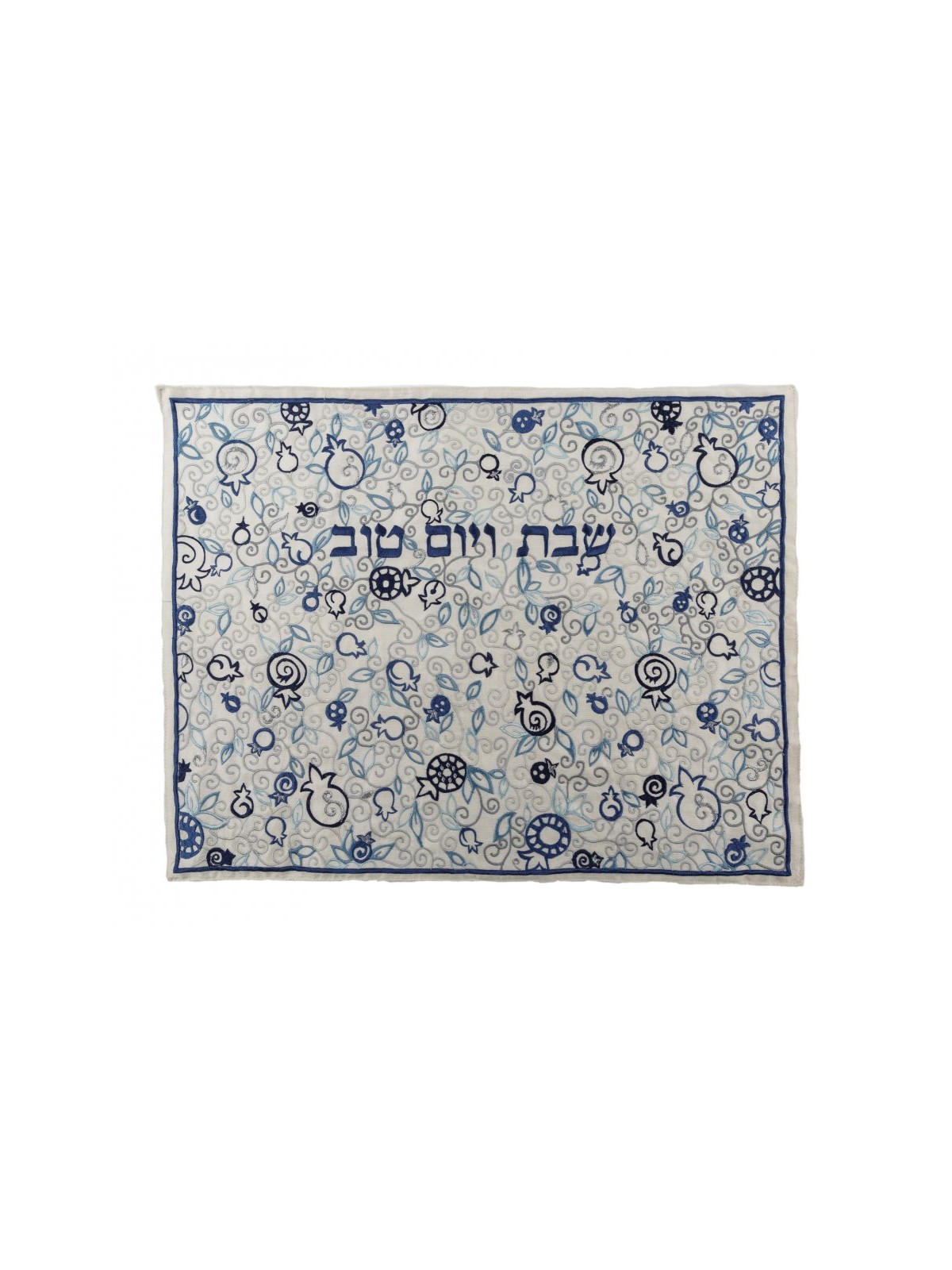 Yair Emanuel Embroidered Challah Cover Pomegranate... | Challah Covers