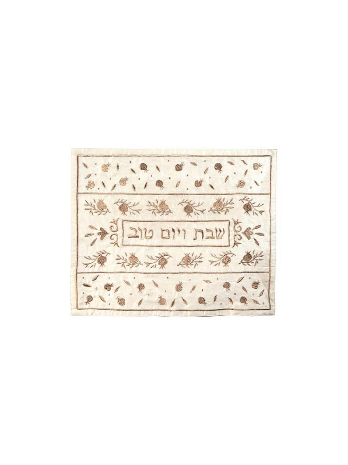 Yair Emanuel Embroidered Challah Cover Pomegranate... | Challah Covers