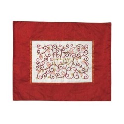 Yair Emanuel Embroidered Challah Cover Swirling Po... | Challah Covers