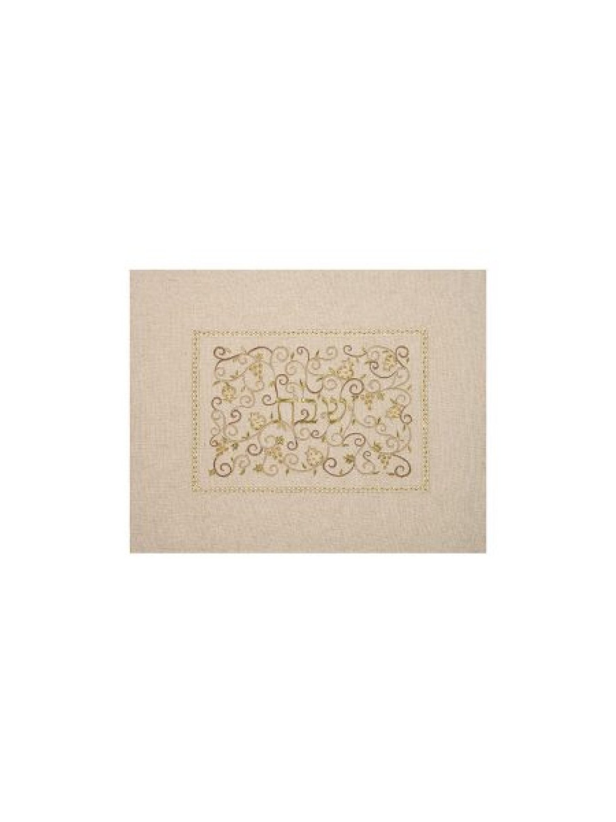 Yair Emanuel Embroidered Challah Cover Swirling Po... | Challah Covers