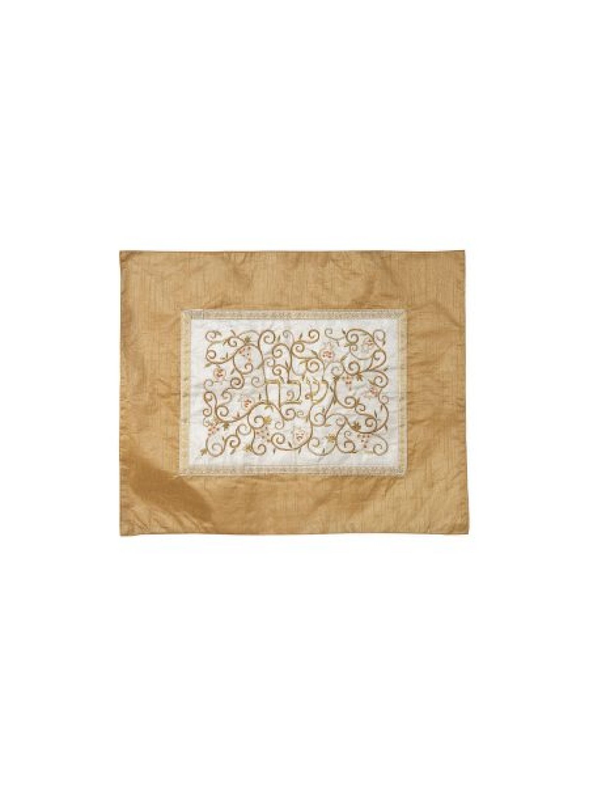 Yair Emanuel Embroidered Challah Cover Swirling Po... | Challah Covers