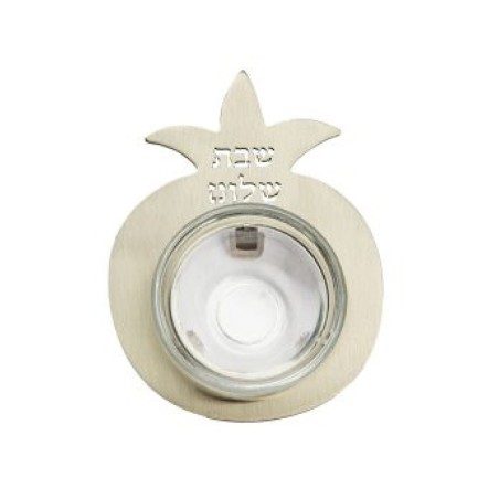 Yair Emanuel Pomegranate Salt Holder with G... | Salt & Pepper Shakers