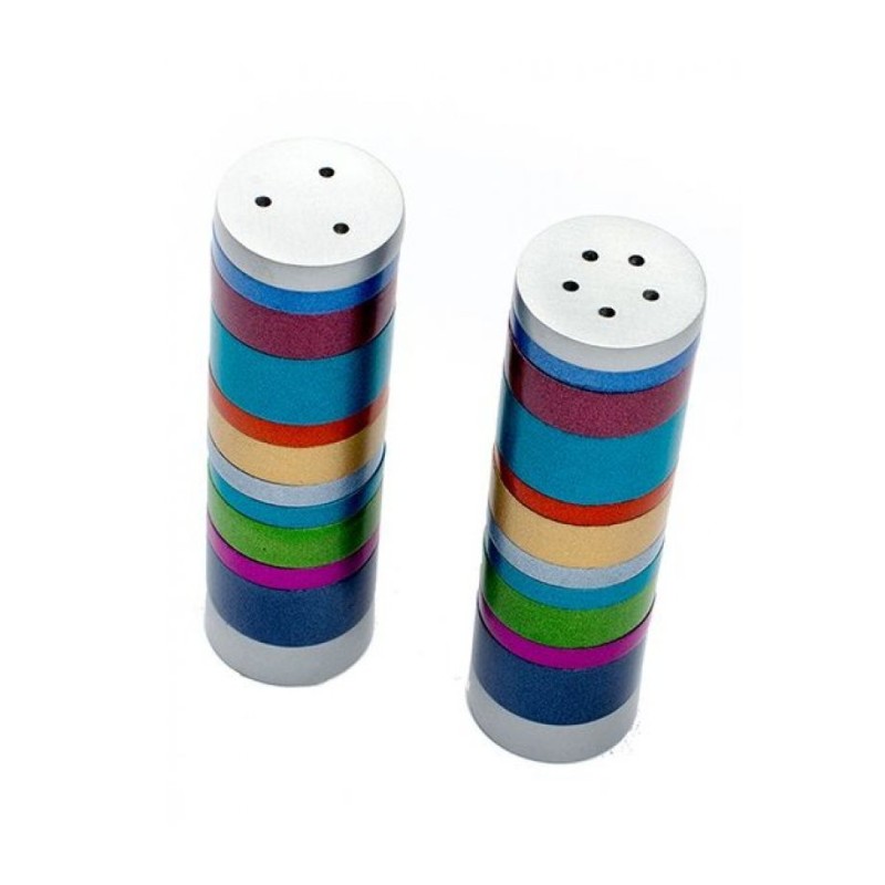 Yair Emanuel Salt and Pepper Shakers Anodiz... | Salt & Pepper Shakers
