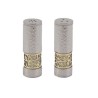 Yair Emanuel Hammered Aluminum Salt Pepper ... | Salt & Pepper Shakers