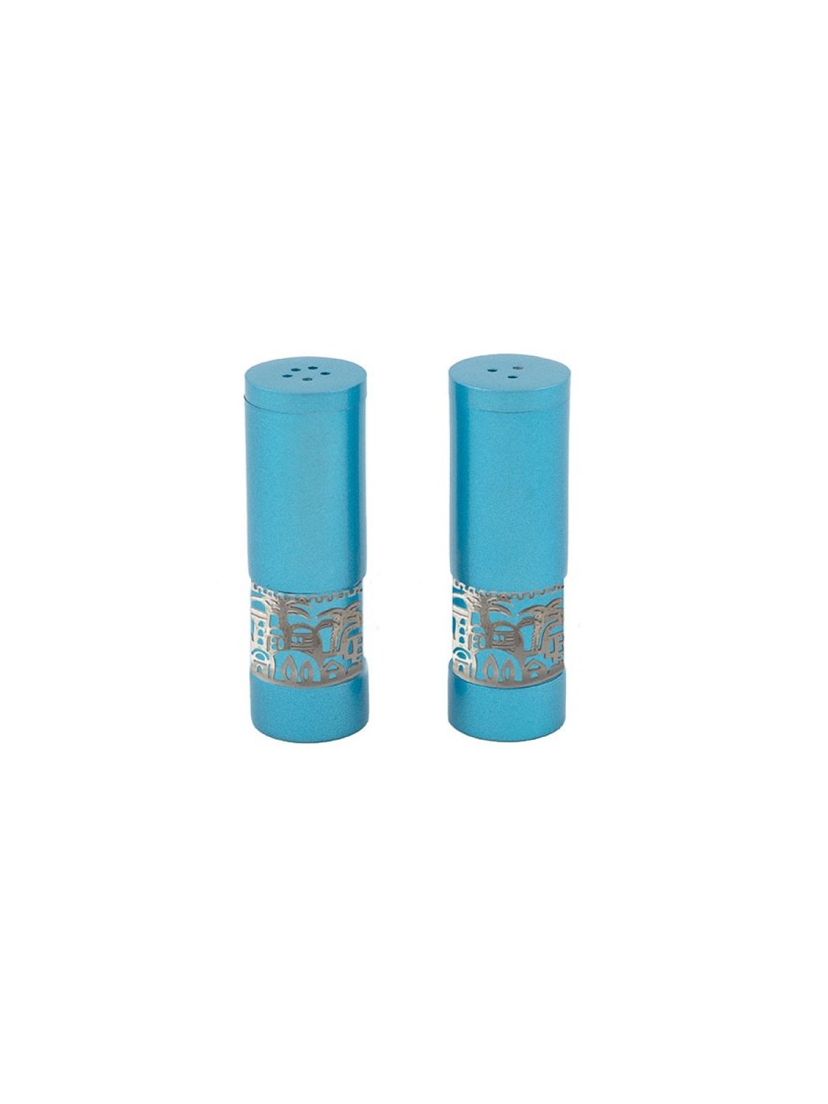 Yair Emanuel Aluminum Salt and Pepper Set w... | Salt & Pepper Shakers