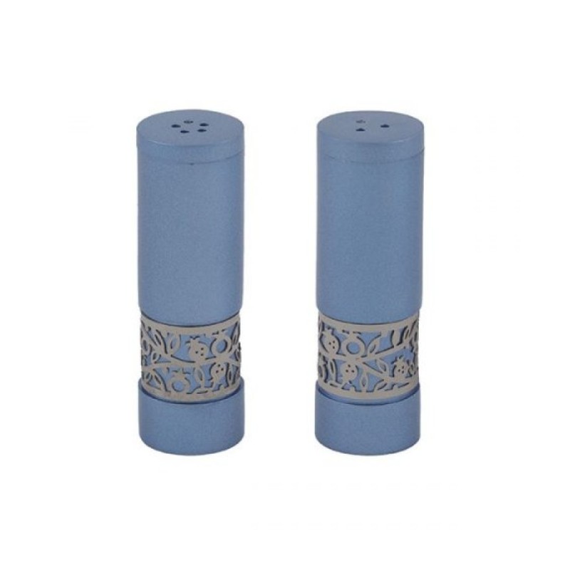 Yair Emanuel Aluminum Salt and Pepper Set w... | Salt & Pepper Shakers