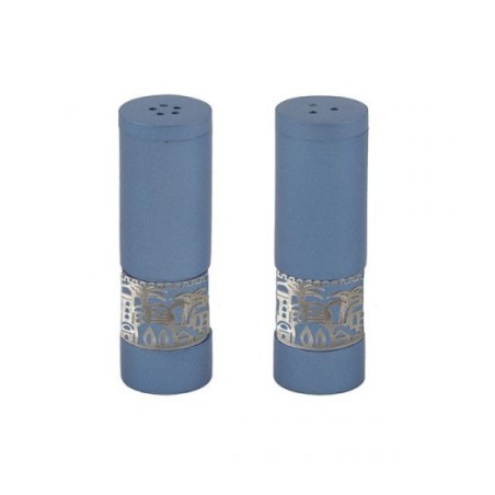 Yair Emanuel Aluminum Salt and Pepper Set w... | Salt & Pepper Shakers