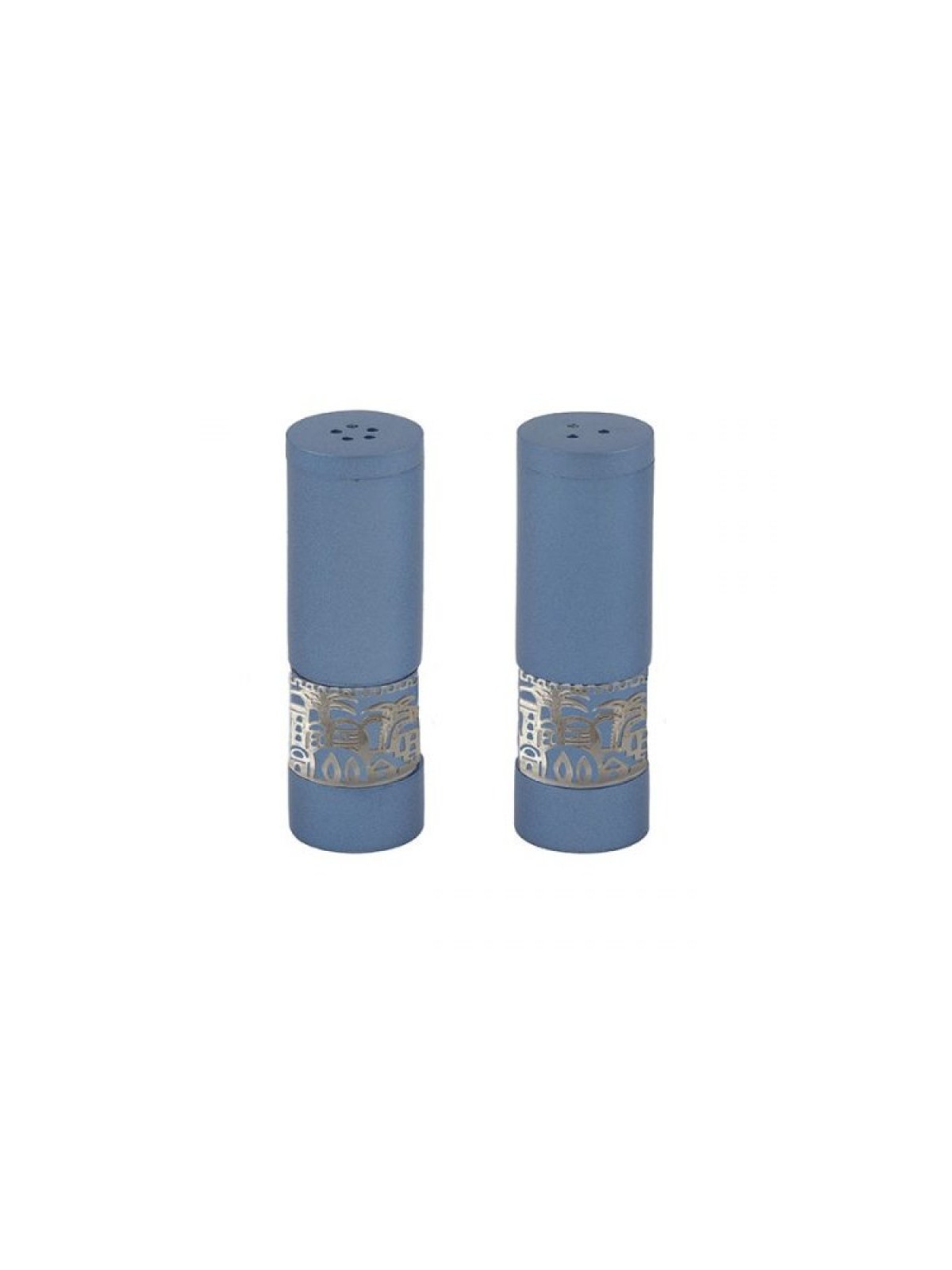 Yair Emanuel Aluminum Salt and Pepper Set w... | Salt & Pepper Shakers