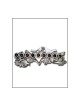 Yealat Chen Métal Hanukkah Menorah Colombes et Juifs... | Hanoukka Menorah