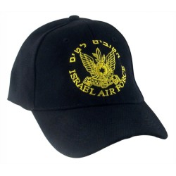 Casquette noire Zahal de l’armée de l’air israélienne | Casquettes israéliennes