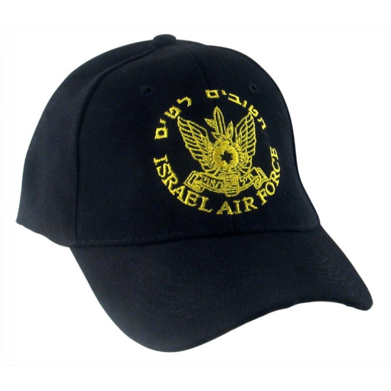 Israeli Air Force Zahal Black Cap | Israeli Caps