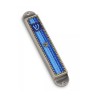 Iris Design Handcrafted Pewter and Enamel Be... | Modern Mezuzah Cases