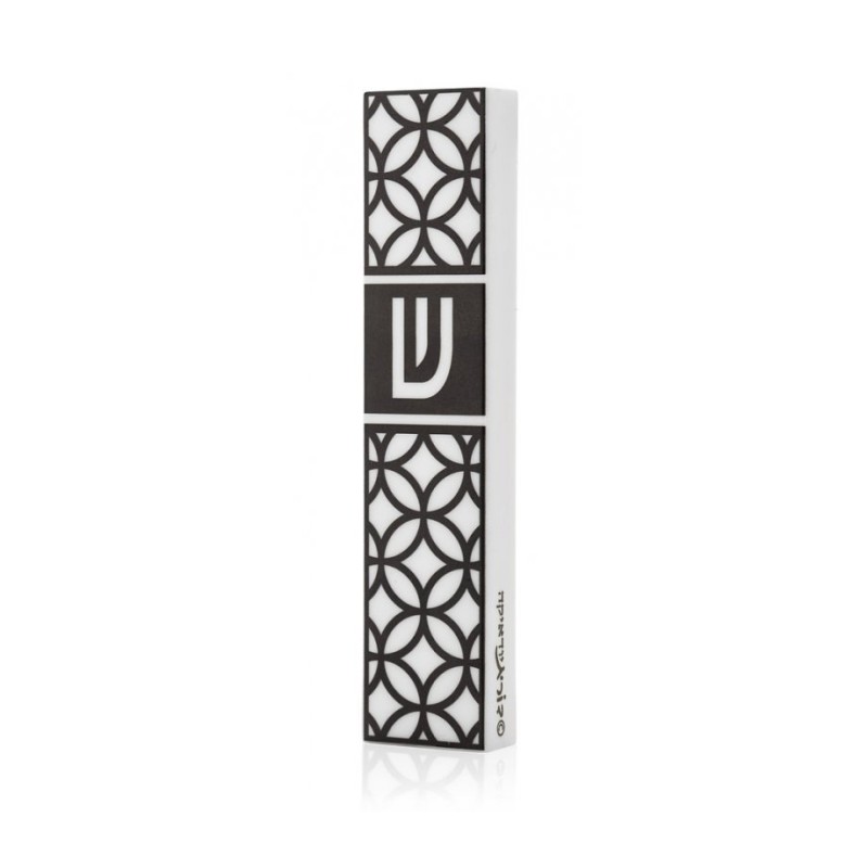 Dorit Judaica Acrylic Mezuzah Case Black and... | Modern Mezuzah Cases
