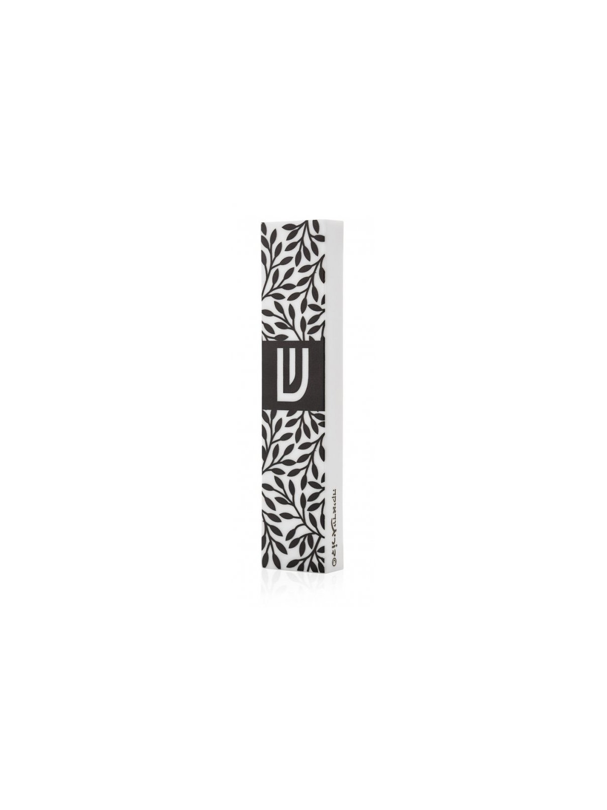 Dorit Judaica Acrylic Mezuzah Case Black and... | Modern Mezuzah Cases