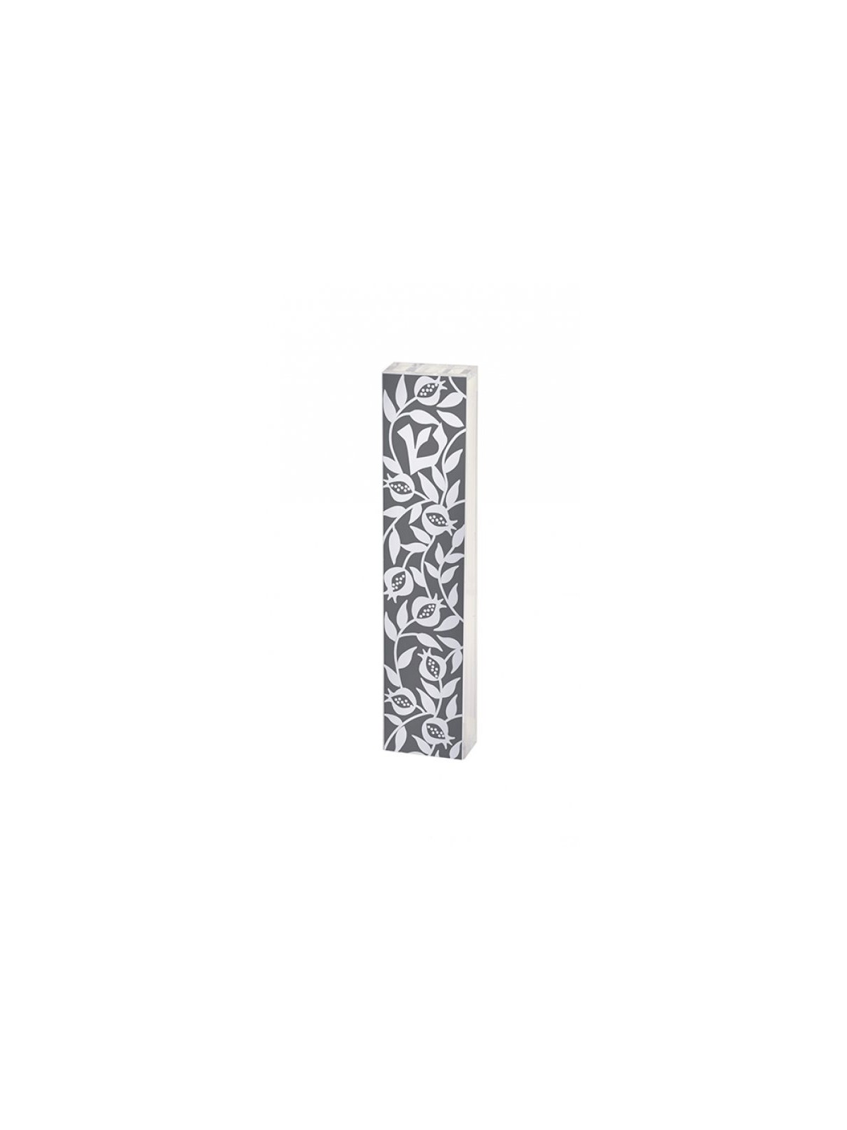 Dorit Judaica Lucite Mezuzah Case Pomegranat... | Modern Mezuzah Cases