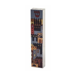 Dorit Judaica Acrylic Mezuzah Case Lively Je... | Modern Mezuzah Cases