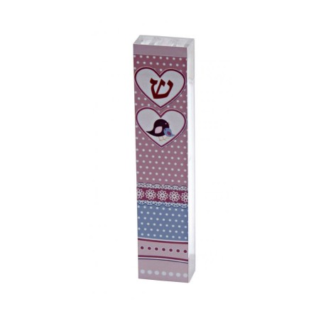 Dorit Judaica Clear Acrylic See Through Mezuzah ... | Children Mezuzah