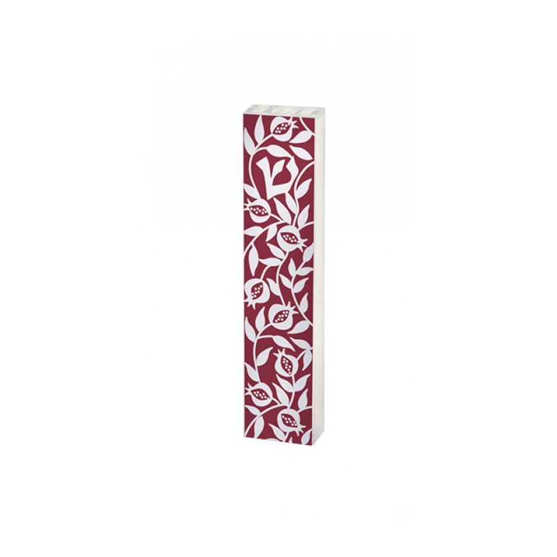 Dorit Judaica Lucite Mezuzah Case Repeating ... | Modern Mezuzah Cases