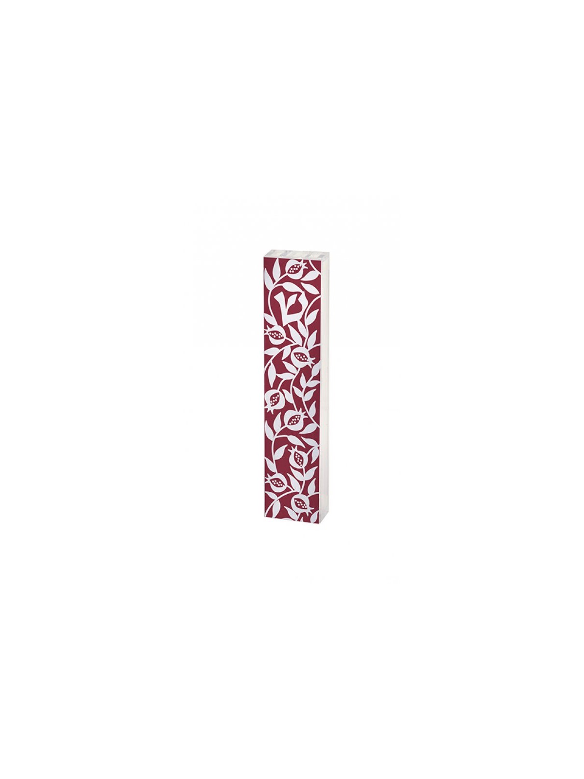 Dorit Judaica Lucite Mezuzah Case Repeating ... | Modern Mezuzah Cases