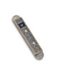 Iris Design Handcrafted Pewter Enamel Beaded... | Modern Mezuzah Cases
