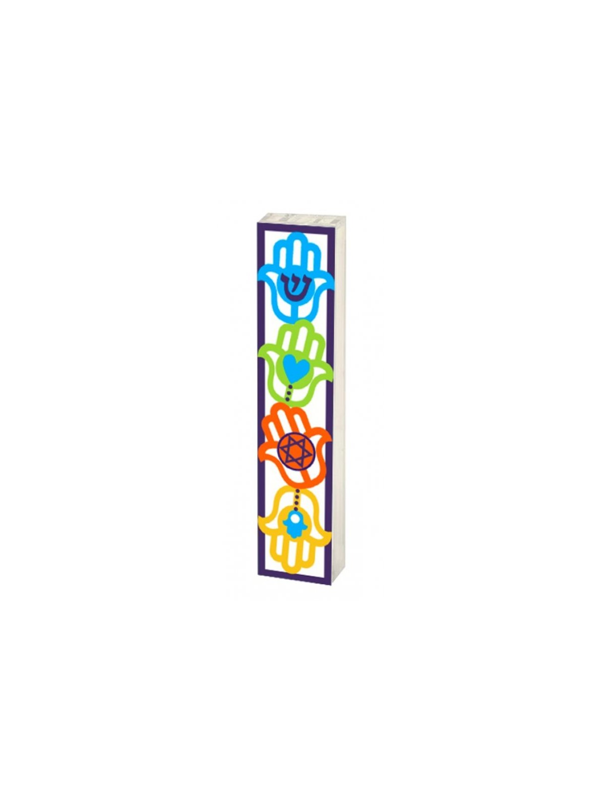 Dorit Judaica Acrylique transparent Voir à travers Mezu... | Cas modernes de mezouza