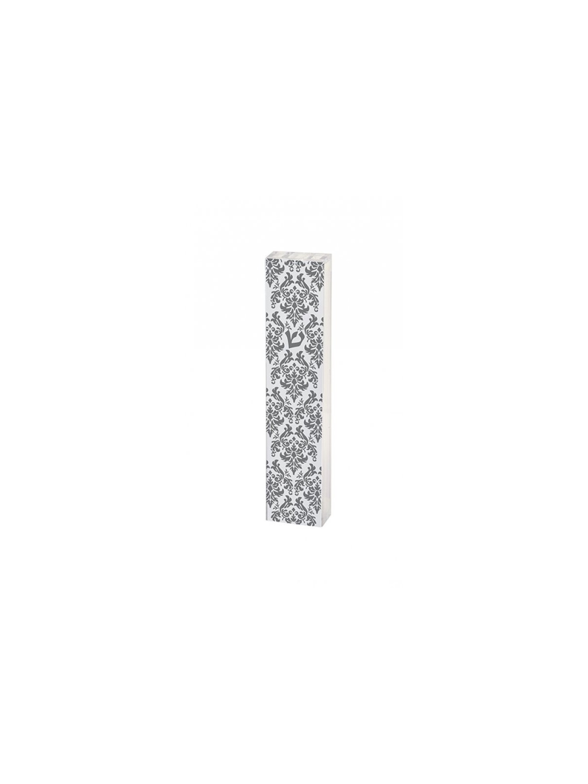 Dorit Judaica Lucite Mezuzah Case Open Fleur... | Modern Mezuzah Cases