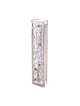 Dorit Judaica Laser Cut Steel Mezuzah Case P... | Modern Mezuzah Cases