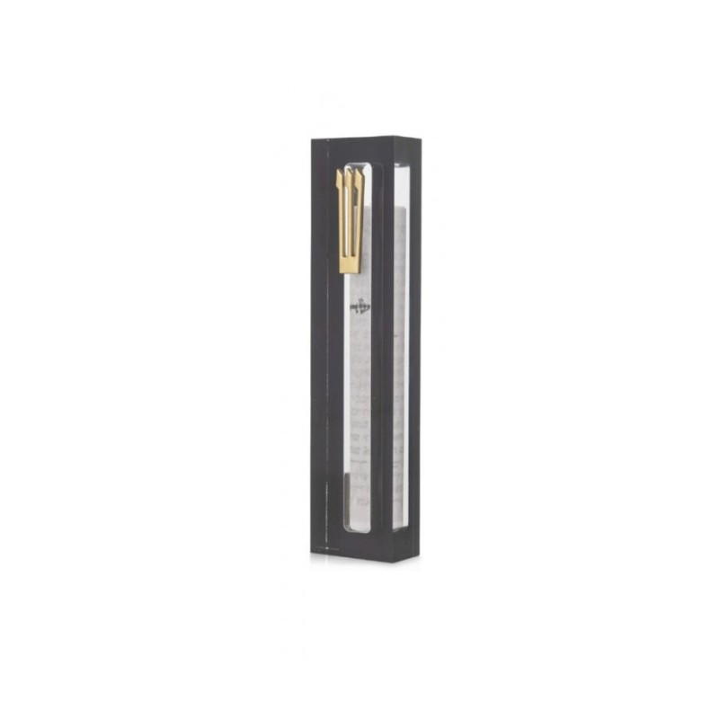 Dorit Judaica Clear Acrylic Mezuzah Case Dar... | Modern Mezuzah Cases