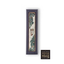 Art in Clay Handmade Ceramic Mezuzah Case Po... | Modern Mezuzah Cases