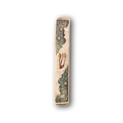 Art in Clay Handmade Ceramic Mezuzah Case Po... | Modern Mezuzah Cases