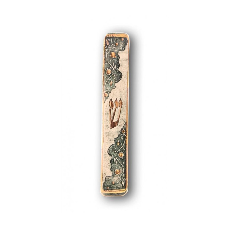 Art in Clay Handmade Ceramic Mezuzah Case Po... | Modern Mezuzah Cases