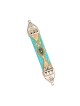 Pewter and Wood Mezuzah Case Ester Shahaf | Mezuzah by Esther Shahaf