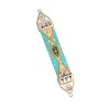 Pewter and Wood Mezuzah Case Ester Shahaf | Mezuzah by Esther Shahaf