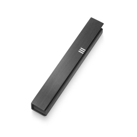 Adi Sidler Brushed Aluminum Mezuzah Case En... | Mezuzah by Adi Sidler