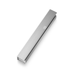 Adi Sidler Brushed Aluminum Mezuzah Case En... | Mezuzah by Adi Sidler