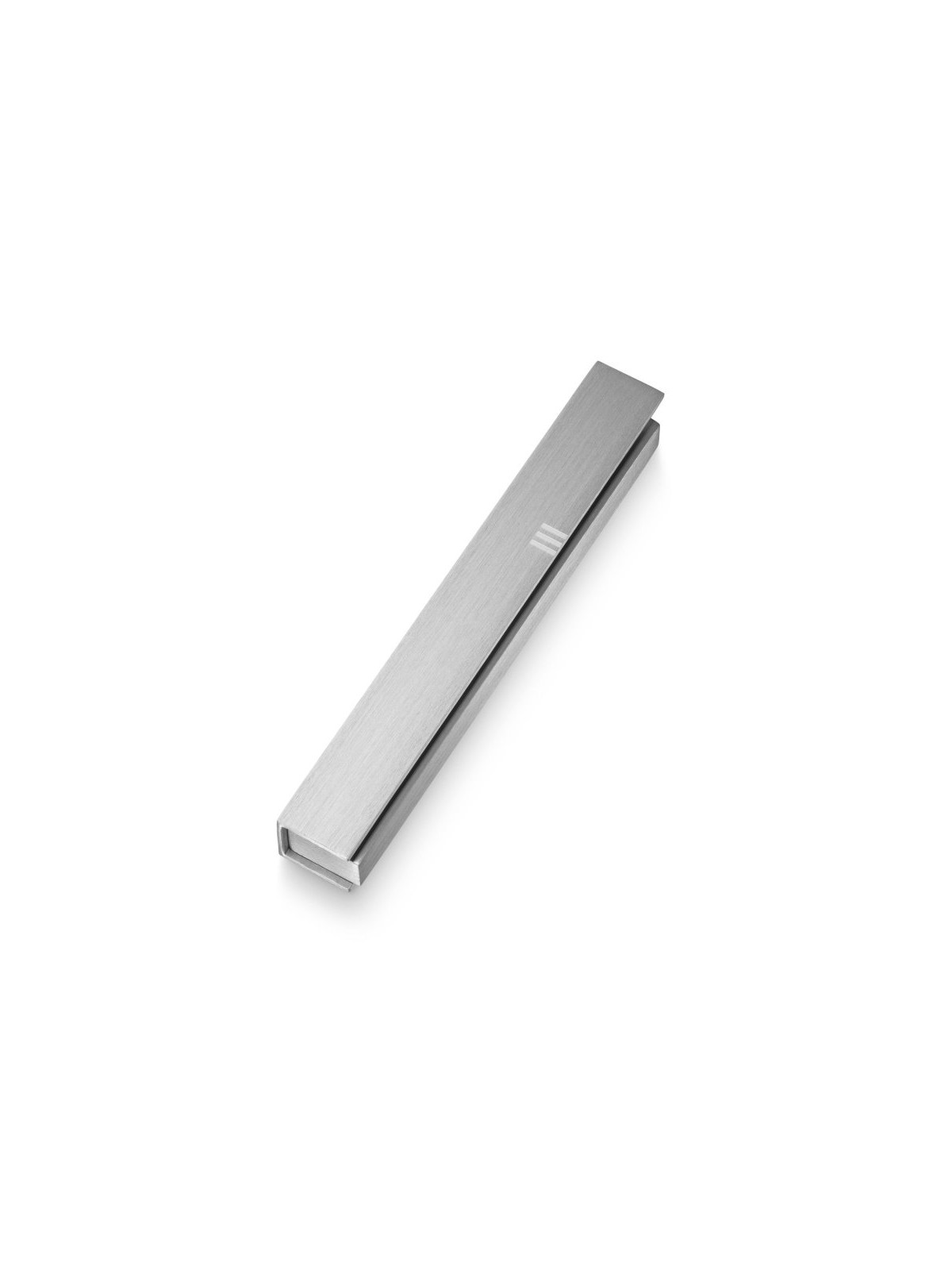 Adi Sidler Brushed Aluminum Mezuzah Case En... | Mezuzah by Adi Sidler