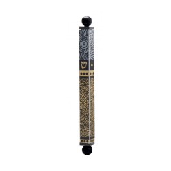 Dorit Judaica Square Tube Mezuzah Case with ... | Modern Mezuzah Cases